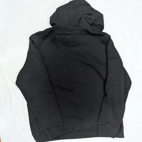 Patagonia Hoodie L Black “Protect Our Home Water” Trout Embroidered Pullover - Picture 4 of 6